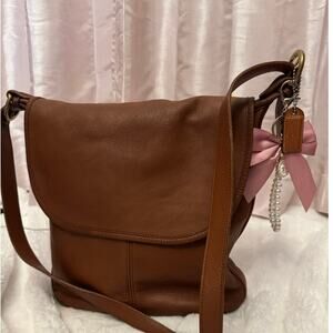 Vintage 1994 Coach F4C-4115 Chocolate brown Crossbody – Whitney Restored